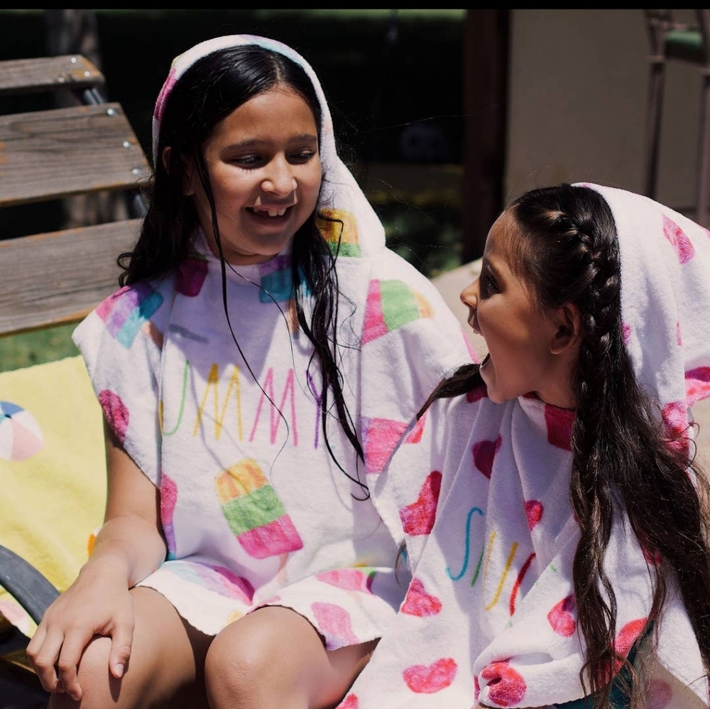 LAST ONE Rae Dunn (Child's) Hooded Towel Yummy - Picture 4 of 6